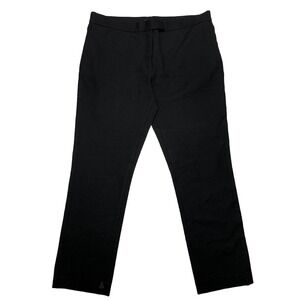 Joseph Pants Women's 10 Black Stretch Gabardine Finley FR 42 Straight Ankle